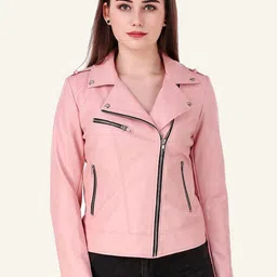 Leather Retail Women Biker Jacket-picture-26