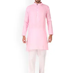 PREEN Men Regular Kurta with Pyjamas-picture-2