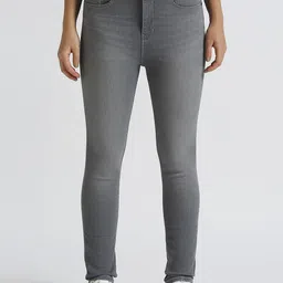 Pepe Jeans Women Dion Skinny Fit High-Rise Heavy Fade Stretchable Jeans-picture-36