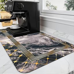 IVAZA Unisex Black Floor Mats & Dhurries-image-67