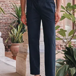 PRIMAL GRAY Men Gurkha Pant Trousers-image-82