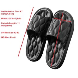Alexvyan Men Textured Open Toe Flats image 2
