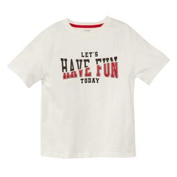 KIABI Boys Typography Printed Pure Cotton T-shirt-image-68