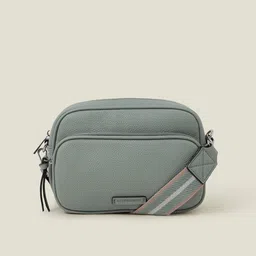 Accessorize Women Textured Structured Sling Bag-36