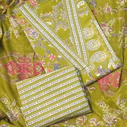 GC 80 BY GAURI COLLECTION Floral Printed Pure Cotton Unstitched Dress Material-image-70