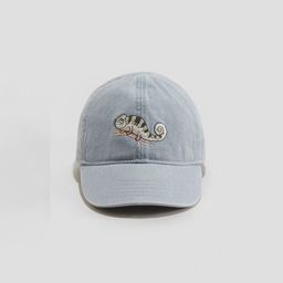 H&M Embroidery-Detail Twill Cap-image-85