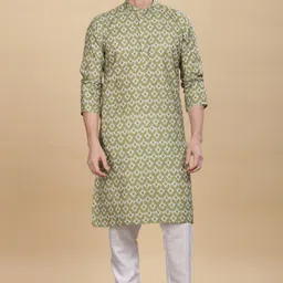 Anouk Ethnic Motifs Printed Mandarin Collar Straight Kurta-image-92