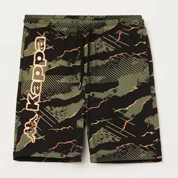 Kappa Boys Regular Fit Mid-Rise Pure Cotton Shorts-image-60