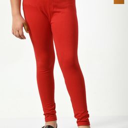 KAYU Girls Pack Of 2 Ankle Length Cotton Leggings-image-99