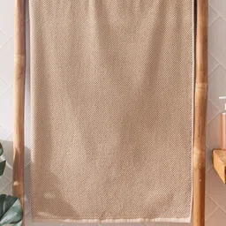 Home Centre Beige 1 Cotton 500 GSM Bath Towel-image-91