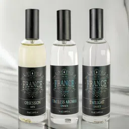 Eau DuFrance Set Of 3 Long Lasting Eau De Parfum - 50 ml Each-55