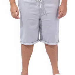 Hardsoda by The Indian Garage Co Men Mid-Rise Relaxed Fit Denim Shorts-image-13
