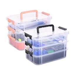 Kuber Industries Black Set of 2 Water Resistant Multi-Utility Organisers-22