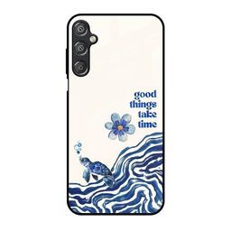 QRIOH Unisex Quirky Inner Voice Glass Case for Samsung Galaxy F15 5G Mobile Accessories-image-88