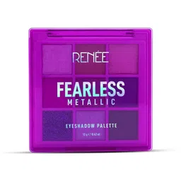 Renee Fearless Long Lasting & Non Creasing Eyeshadow Palette 12g - Metallic-24