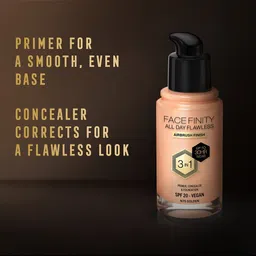 Max Factor Facefinity SPF20 All Day Flawless 3-In-1 Foundation 30ml - Golden N75 image 5