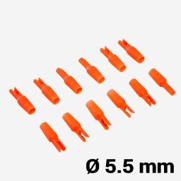 Archery Arrow Nock 5 and 5.5mm Pack of 12-10