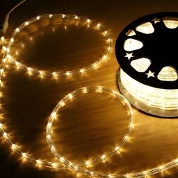 ENORMITY Yellow Rope LED String Lights image 2