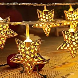 ENORMITY Yellow Star Shape String Lights image 2