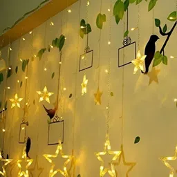 ENORMITY Yellow Star Shape String Lights image 2