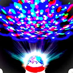 SPARK WORLD Blue & Pink LED String Lights image 2