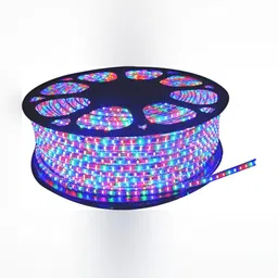 SPARK WORLD Blue Rice-Shaped String Lights image 4