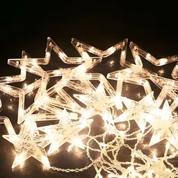 ENORMITY Yellow Star Shape String Lights image 2