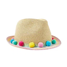 Accessorize Girls Self Design Trilby Hat-36