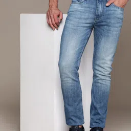French Connection Men Slim Fit Heavy Fade Stretchable Jeans-image-55