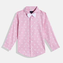 Allen Solly Junior Boys Slim Fit Floral Printed Pure Cotton Casual Shirt-picture-9