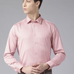 Blackberrys Cotton Slim Fit Printed Formal Shirt-image-79