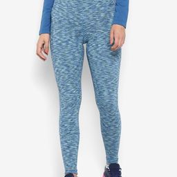 Alcis Women Sea Green Solid Ankle-Length Leggings-image-6