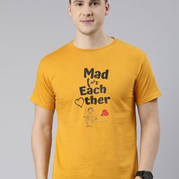 BRATMA Men Typography Printed Pure Cotton T-shirt-image-114