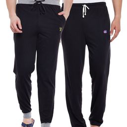 VIMAL JONNEY Men Pack Of 2 Lounge Pants Combo_D1BD9B-image-45