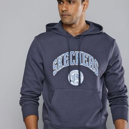Skechers Typography Printed Hooded Sweatshirt-picture-10