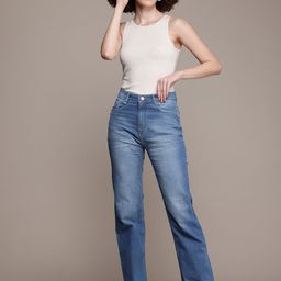 The Roadster Life Co. Straight Fit High-Rise Light Fade Stretchable Jeans-image-16