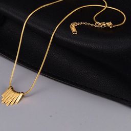 MYKI Gold-Plated Pendant With Chain-24