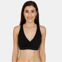 Nejo Feeding Sleep Bra With Removable Pads - Black-picture-24