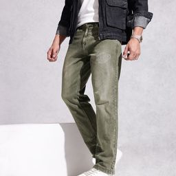 WROGN Men Anti Fit Low Distress Stretchable Jeans-picture-33