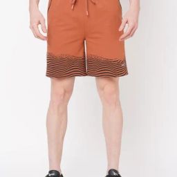 Fitz Brown Sugar Slim Fit Printed Shorts-picture-21