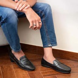 Red Chief Men's Black Formal Loafers-picture-44