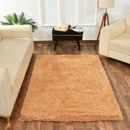 Presto Beige Polyester Soft Feel Anti-Skid Carpet-96