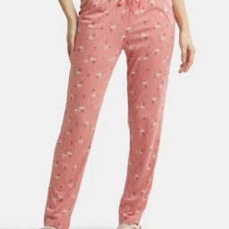 Jockey RX09 Women's Micro Modal Cotton Printed Pyjama (Colors & Prints May Vary)-image-99