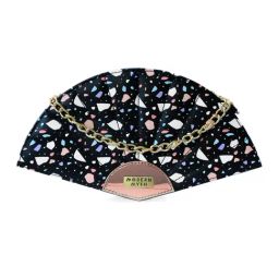 Modern Myth Multicolor Printed Medium Fan Cross Body Bag-13