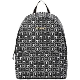 TOMMY HILFIGER Black KIARA II Logo Backpack-image-8
