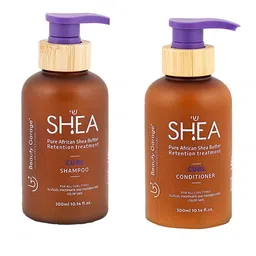 Beauty Garage SHEA Pure African Shea Butter Curl Shampoo & Conditioner Set - 300ml Each-34