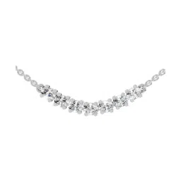 Sparkles Lab Grown Diamond 14k (585) White Gold Pendant for Women-picture-45