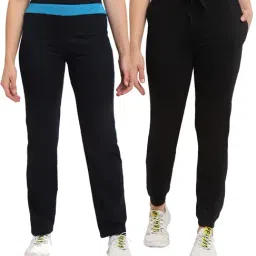 Vimal Jonney Multicolor Regular Fit Pants and Joggers (Pack of 2)-image-60