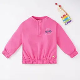 Ed-a-Mamma Kids Pink Solid  Sweatshirt-image-34