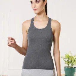Van Heusen Grey Cotton Plain Tank Top-picture-12